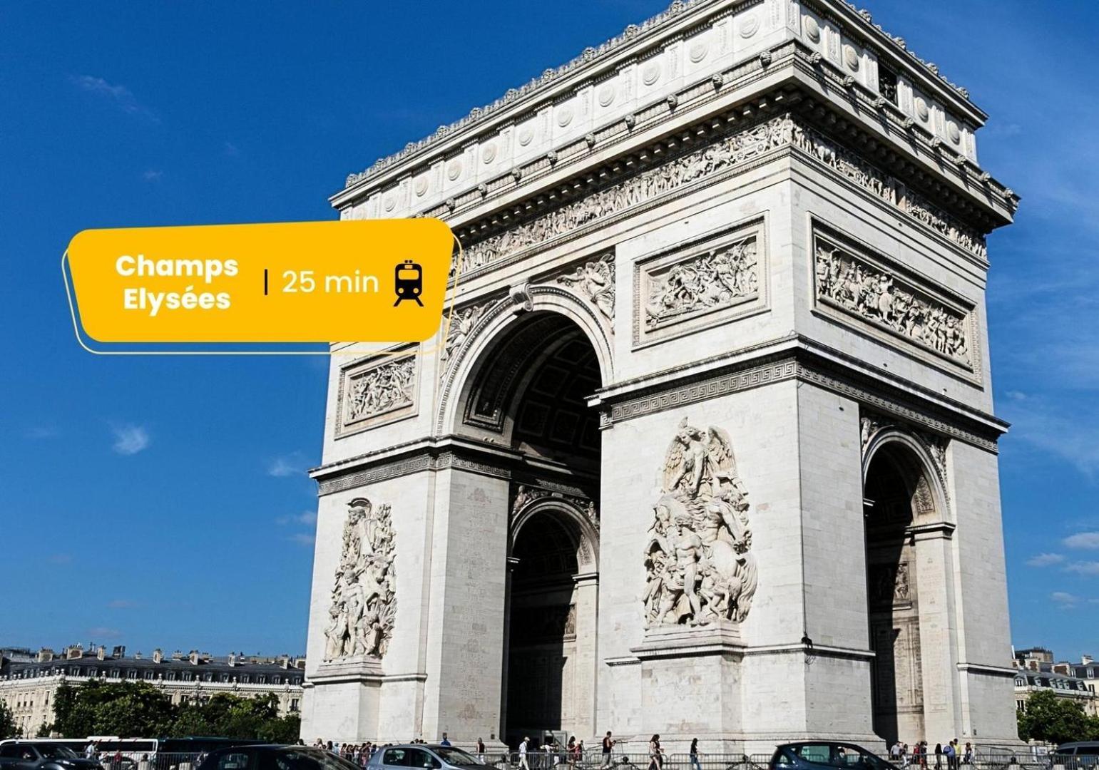 124 Suite Beata - Superbe Appartement A Paris Exterior foto